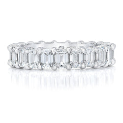 Petite Emerald Cut Band - Ring Concierge