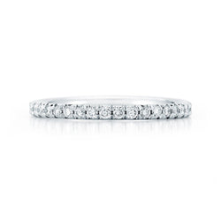 Micro Pavé Eternity Band | Platinum - Ring Concierge