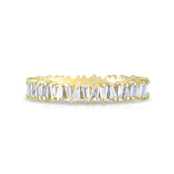 Jagged Baguette Band by Luna Skye - Ring Concierge