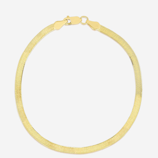 Ring Concierge Bracelets 3 mm / 7 in. Herringbone Bracelet