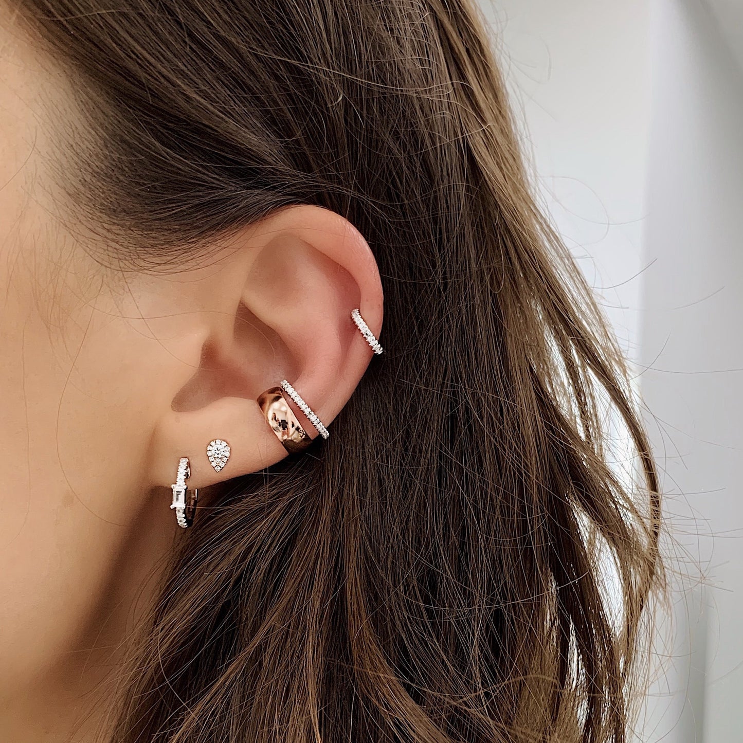 Diamond Ear Cuff - Ring Concierge
