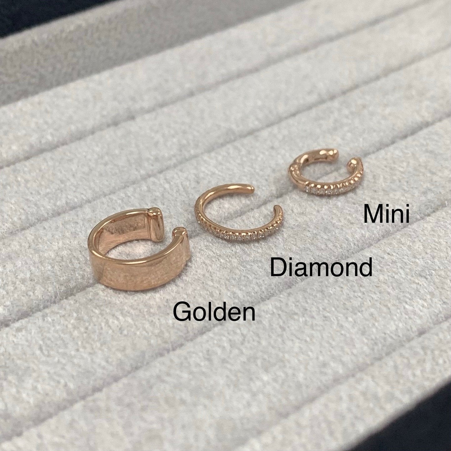 Ring Concierge Earrings 14k Yellow Gold Golden Girl Ear Cuff