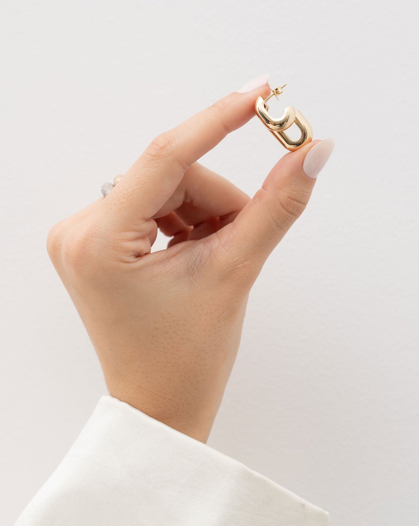 Ring Concierge Earrings Bold Gold Cloud Multi Hoops