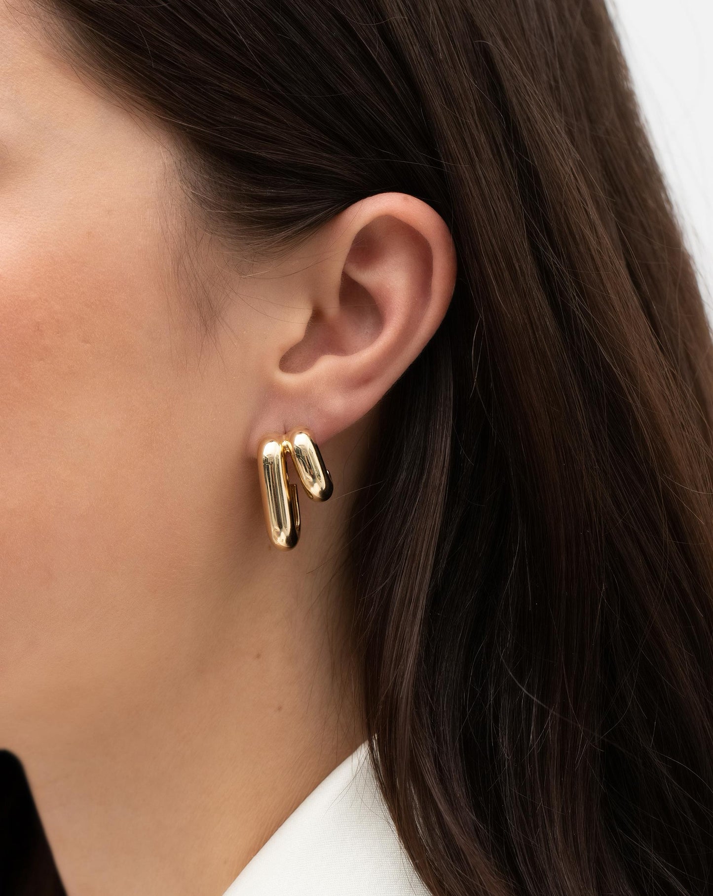 Ring Concierge Earrings Bold Gold Cloud Multi Hoops