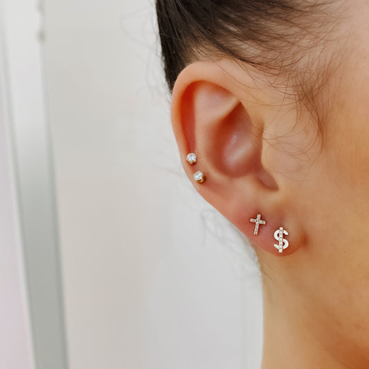 Ring Concierge Earrings $ Money Studs