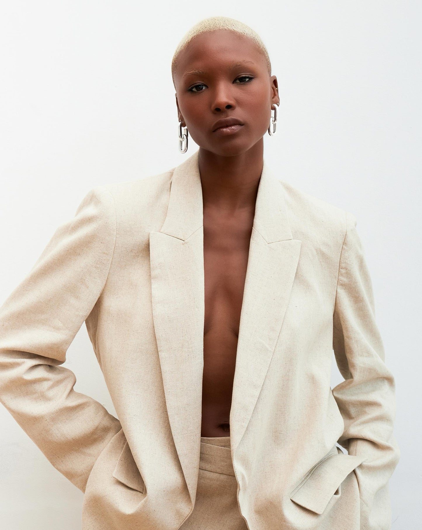 Ring Concierge Earrings Statement Sterling - Multiway Link Earrings