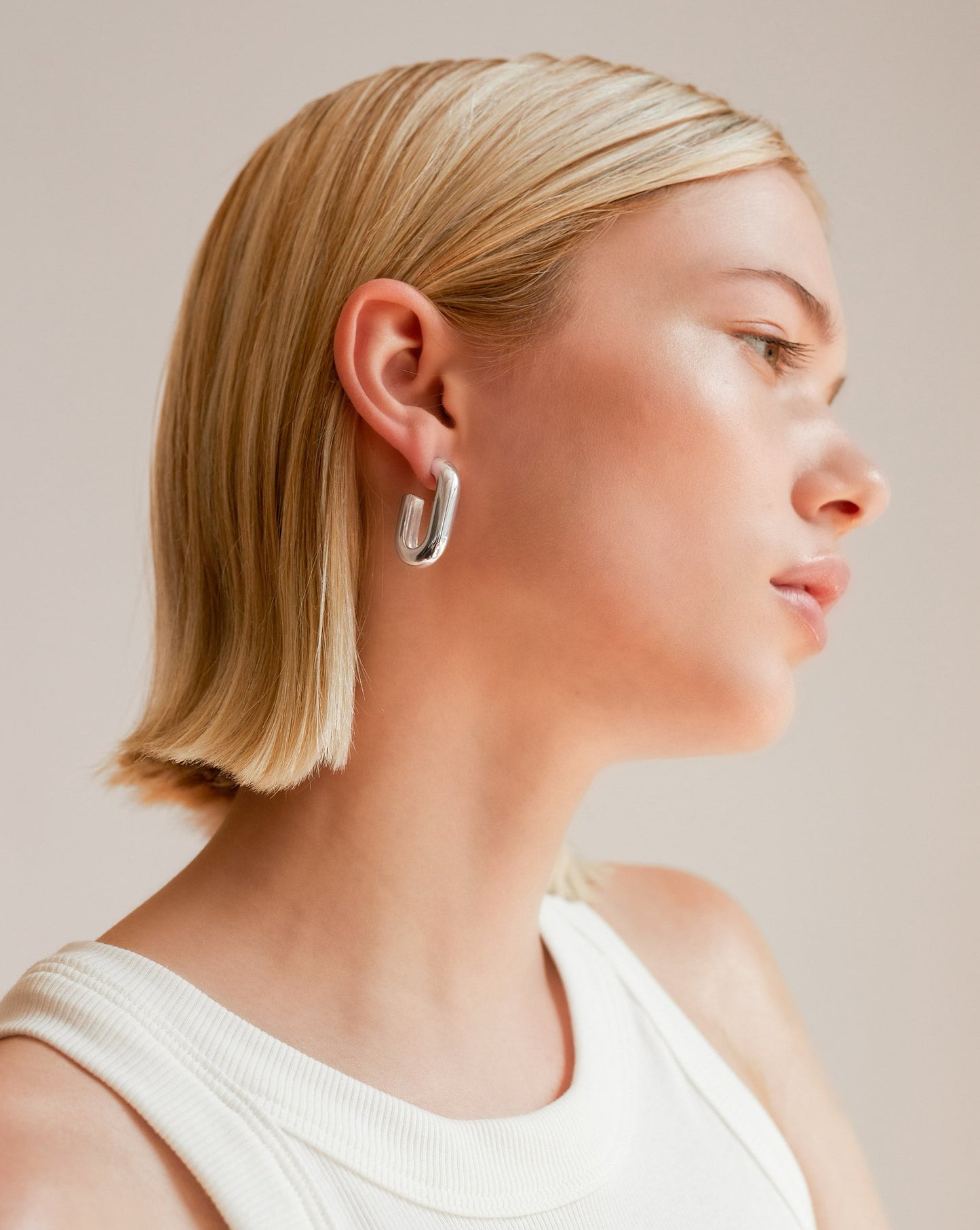 Ring Concierge Earrings Statement Sterling - Multiway Link Earrings