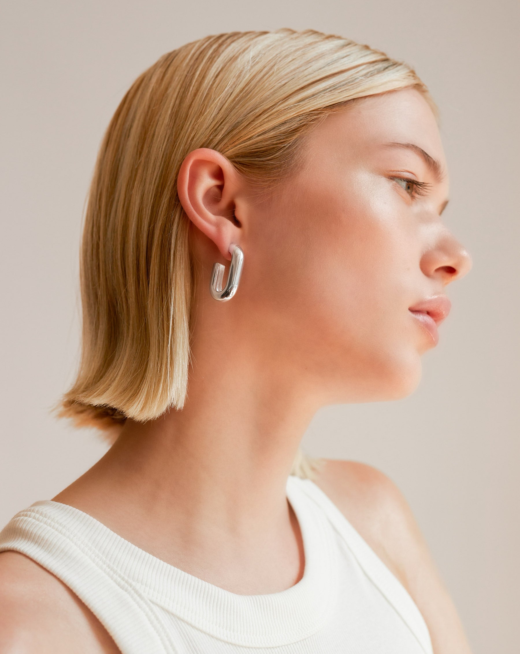 Ring Concierge Earrings Statement Sterling - Multiway Link Earrings