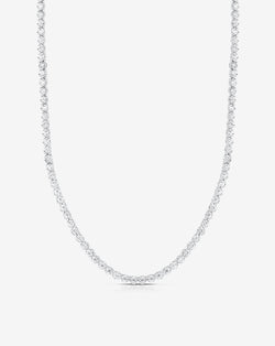 Ring Concierge Necklaces Cupcake Set Diamond Tennis Necklace 14k White Gold 5 carat