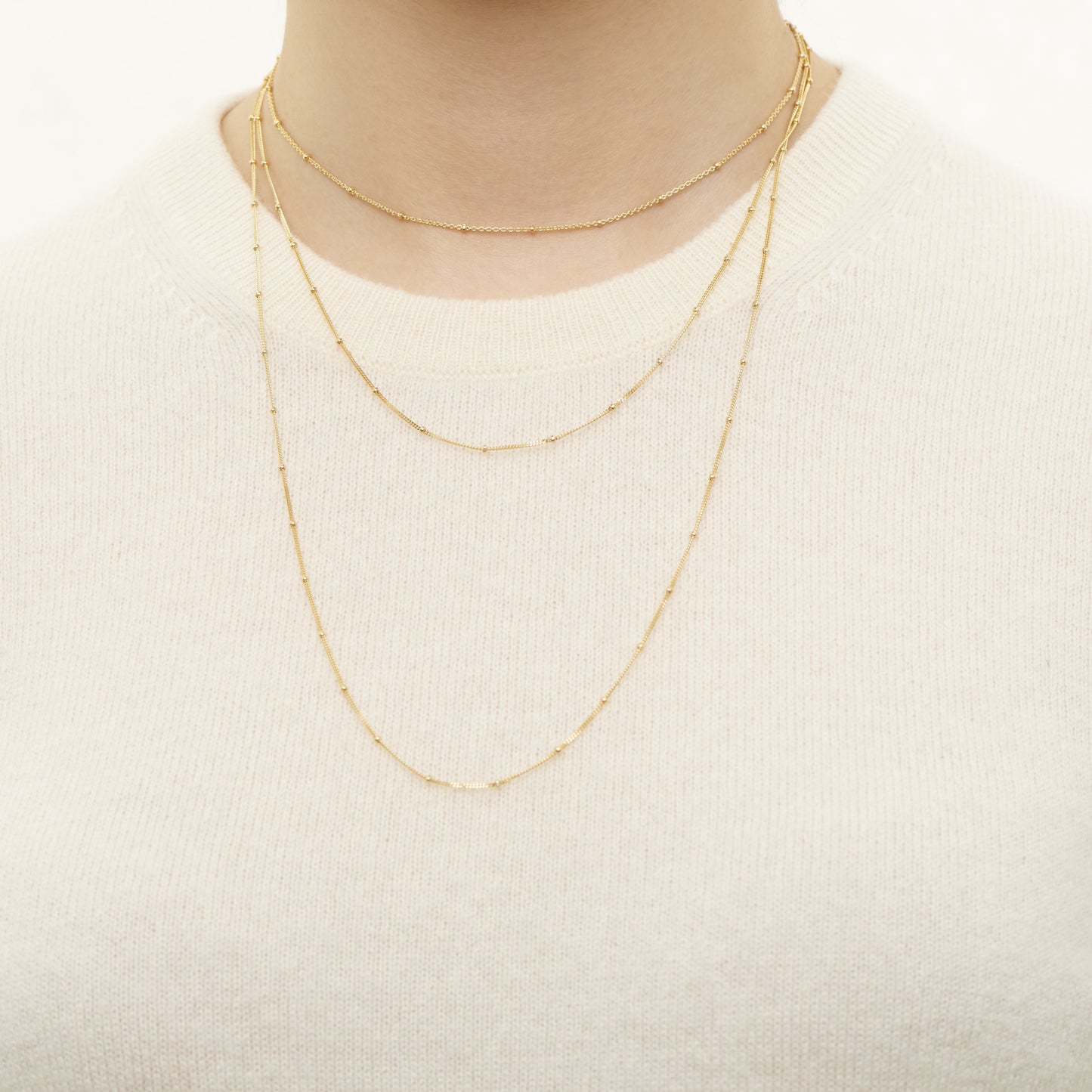 Ring Concierge Necklaces Curb Chain Saturn Necklace