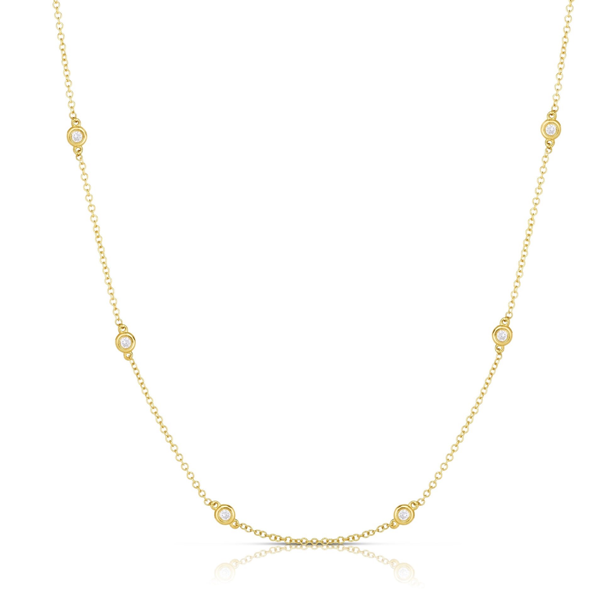 Ring Concierge Necklaces Diamond Station Necklace