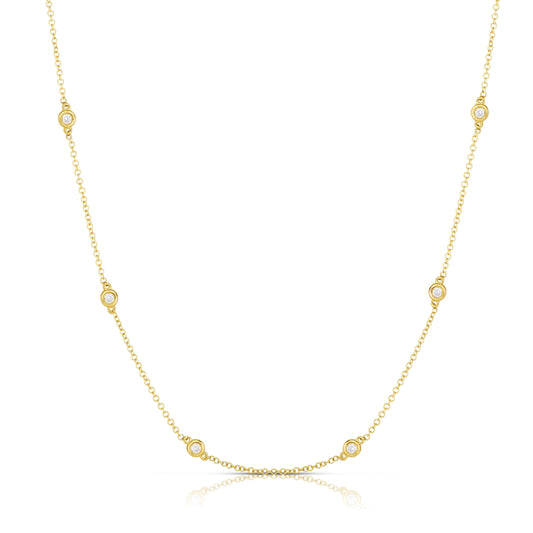 Ring Concierge Necklaces Diamond Station Necklace