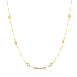 Ring Concierge Necklaces Diamond Station Necklace