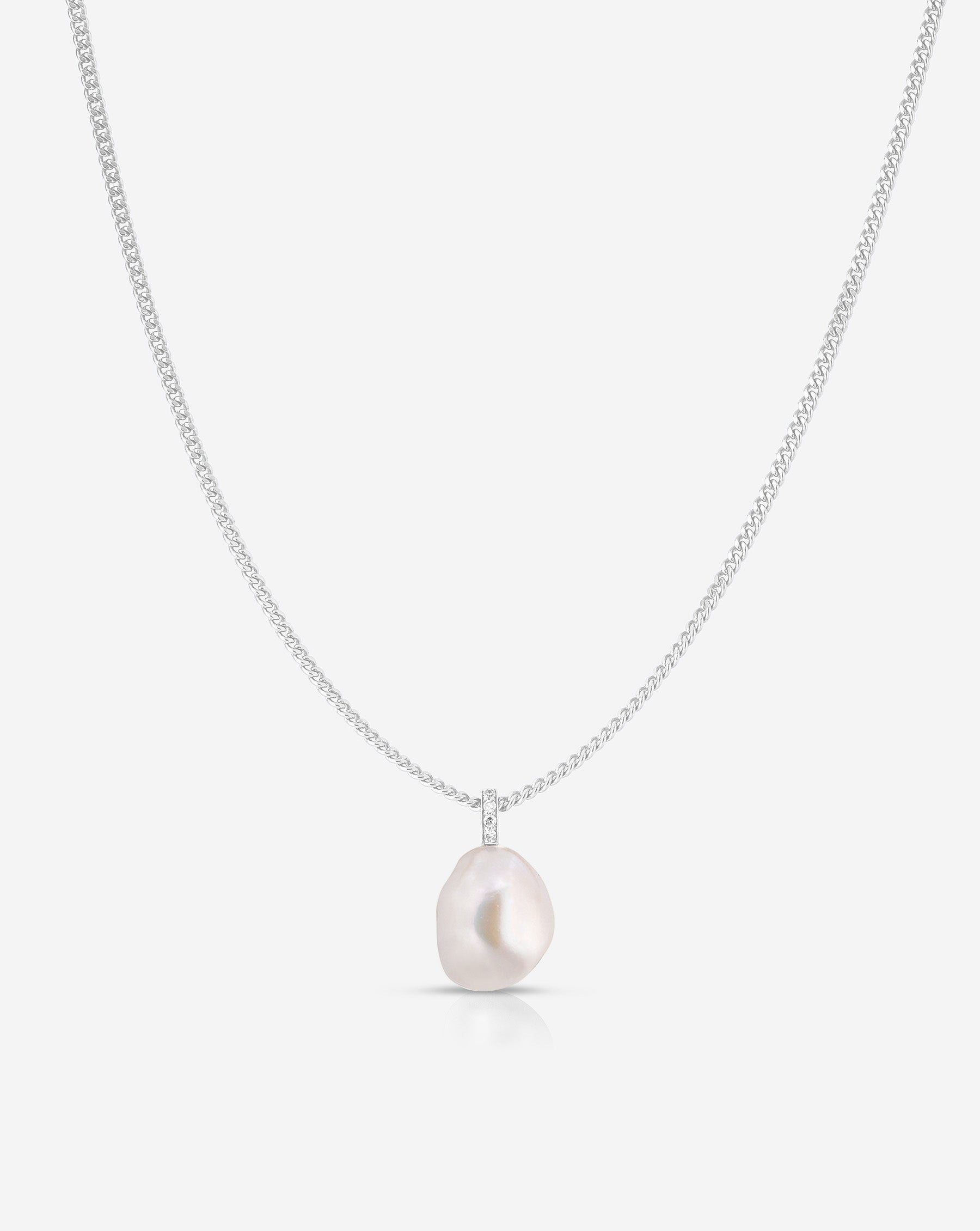 Ring Concierge Necklaces Organic Pearl Choker