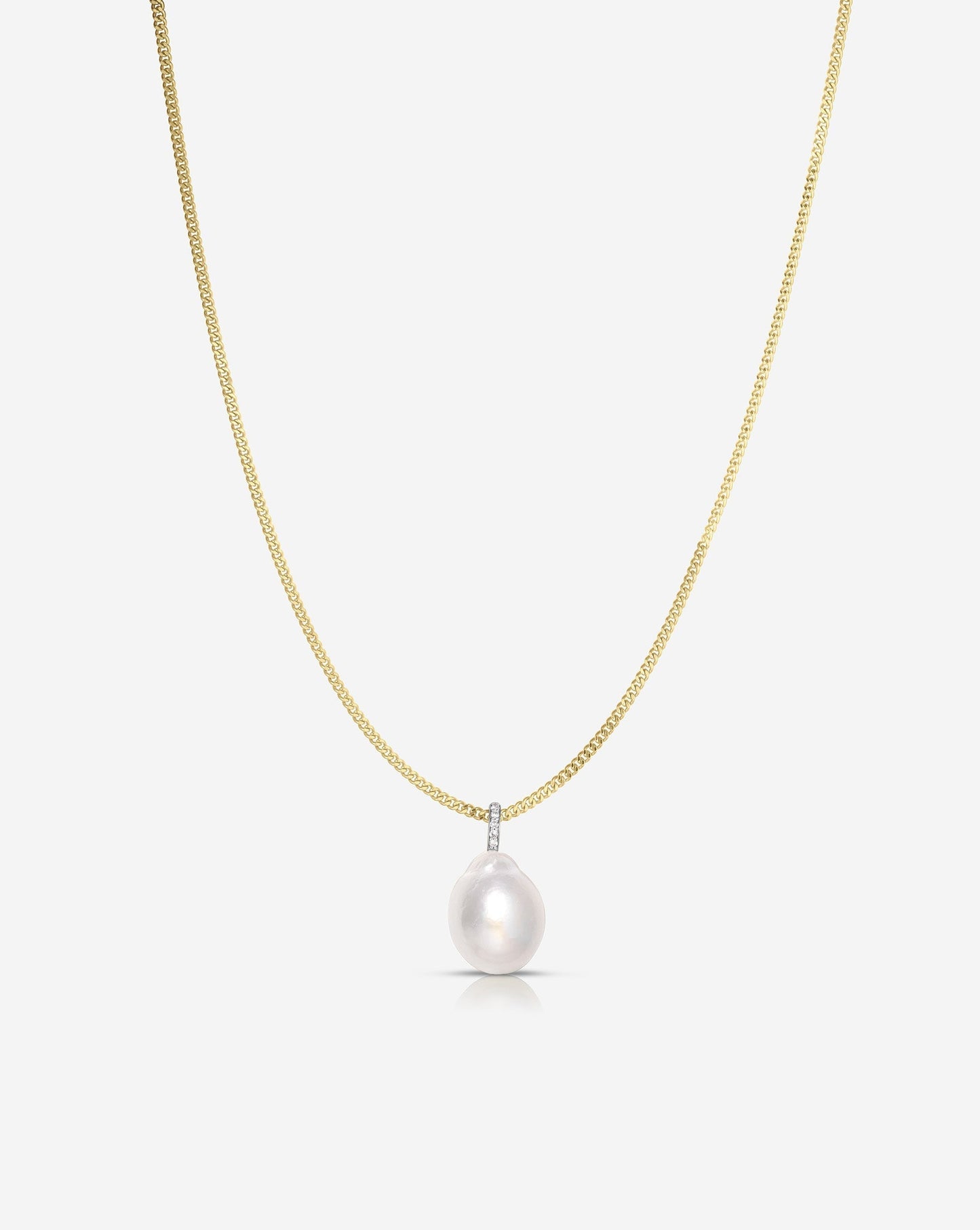 Ring Concierge Necklaces Organic Pearl Choker
