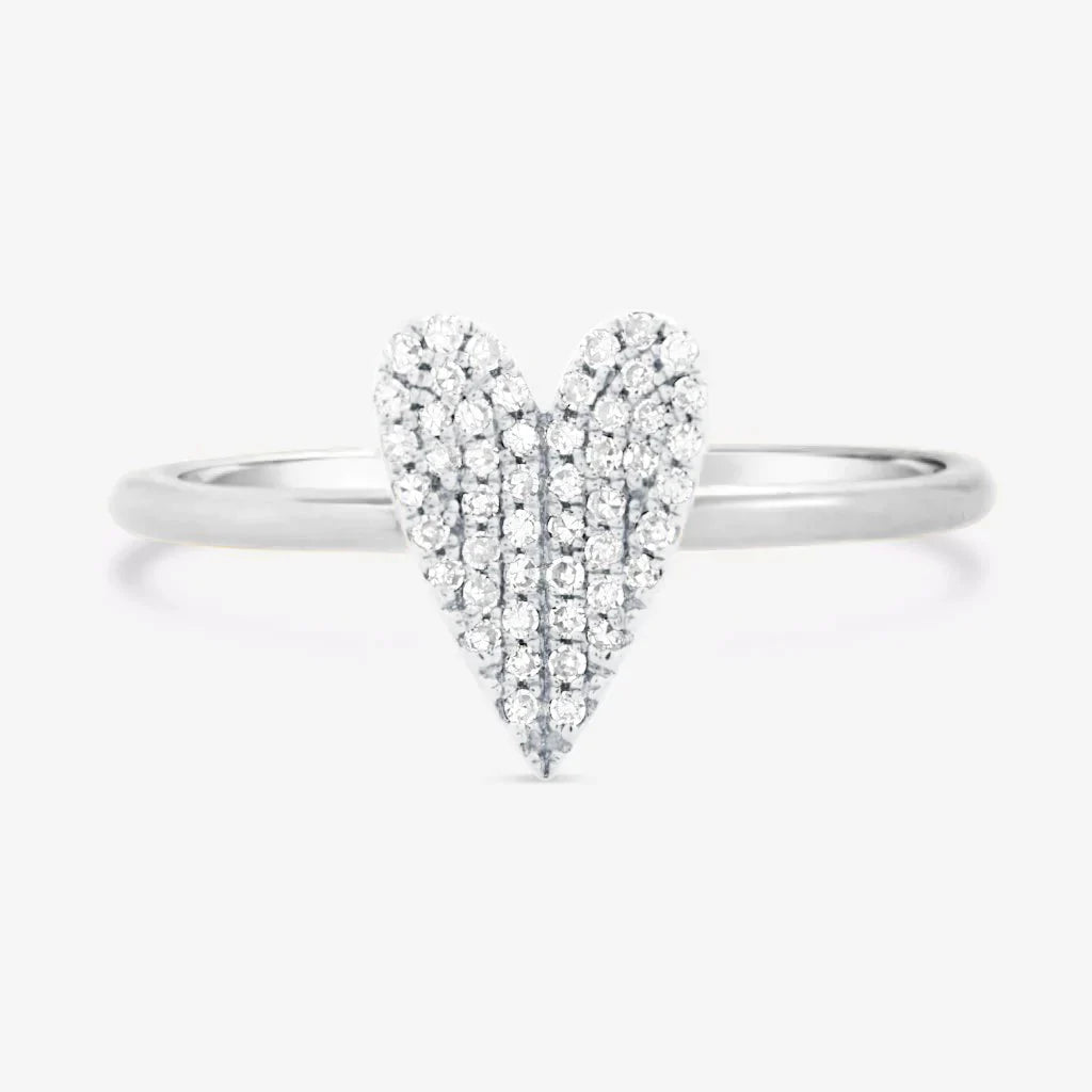 Diamond Heart Ring - Ring Concierge