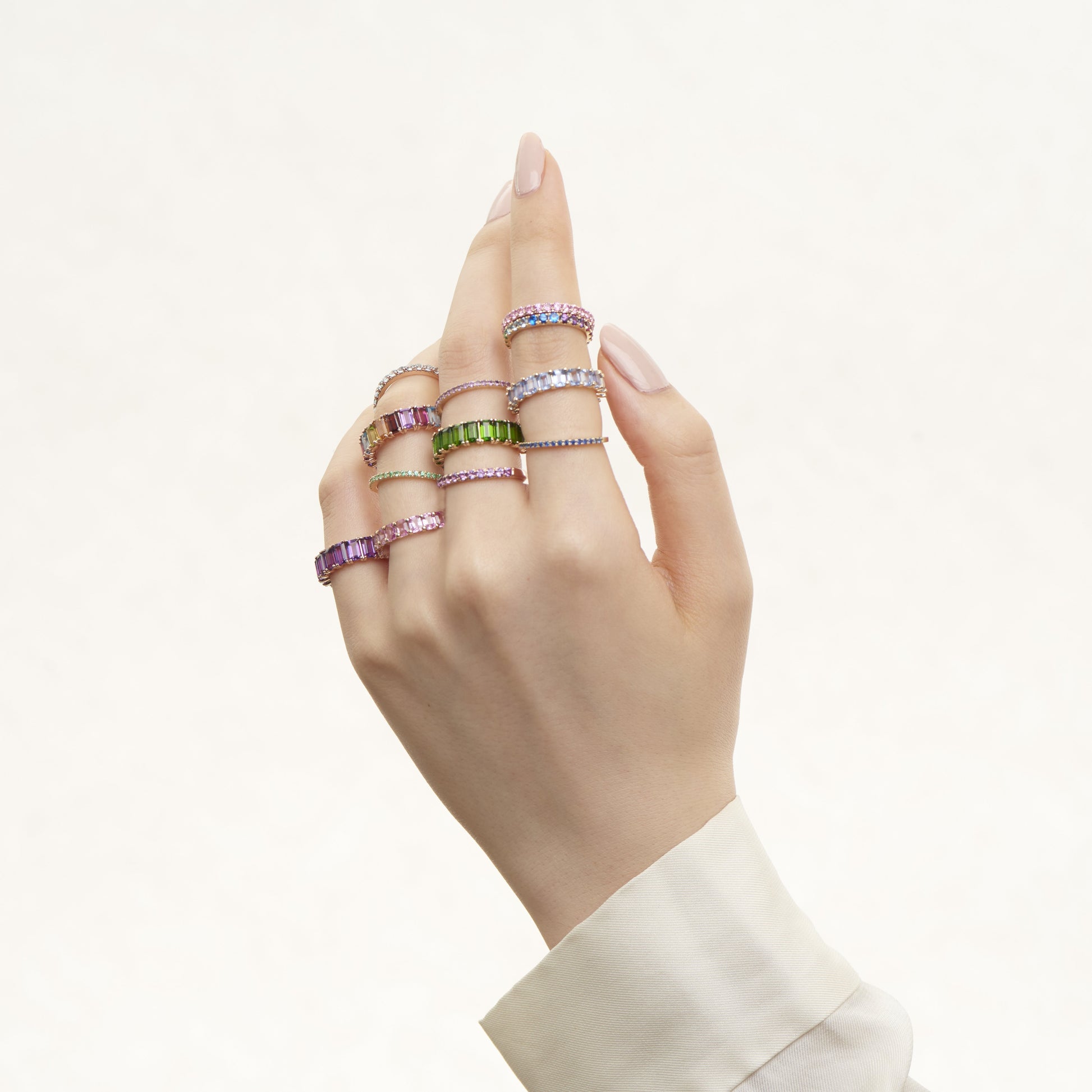 Ring Concierge Rings Amethyst Stackable Band *pre-sale*