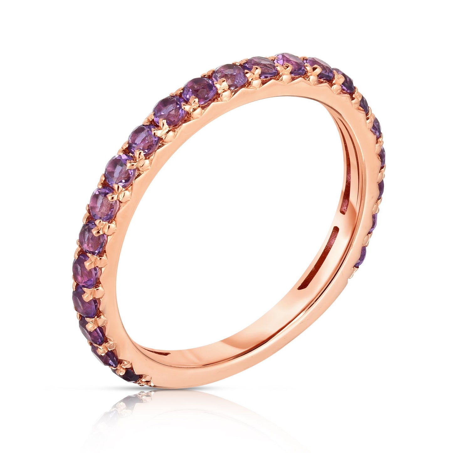 Ring Concierge Rings Amethyst Stackable Band *pre-sale*