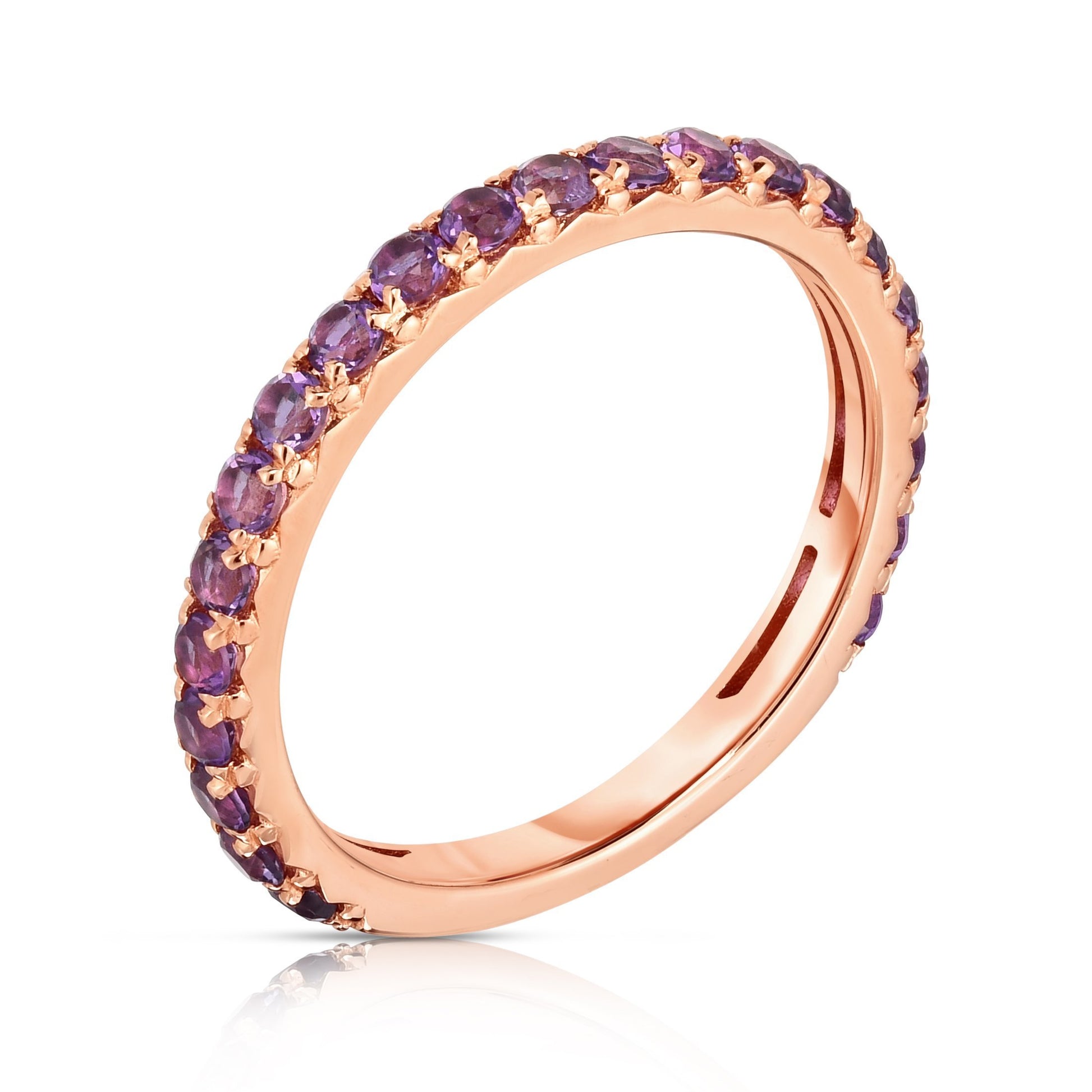 Ring Concierge Rings Amethyst Stackable Band *pre-sale*