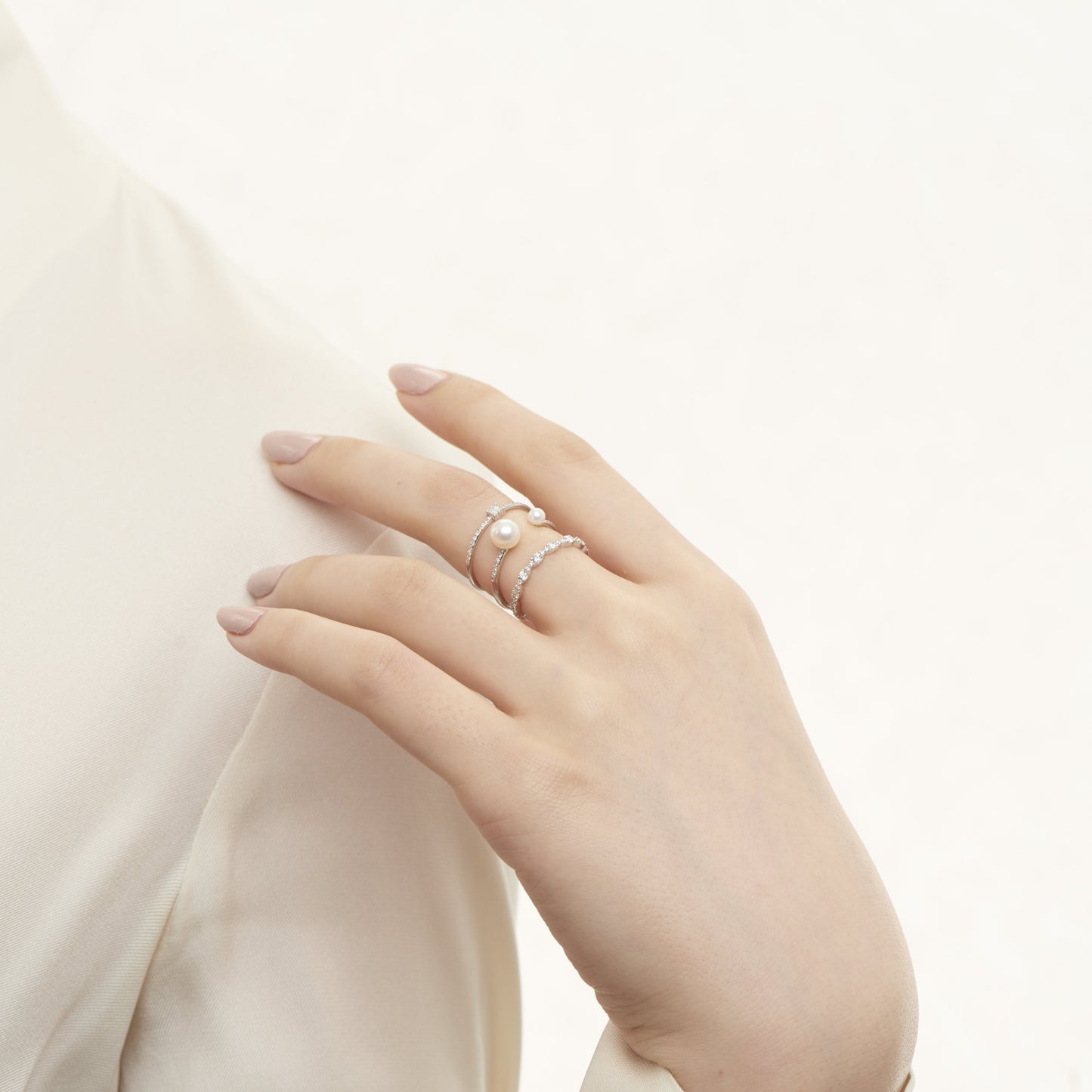Ring Concierge Rings Baguette + Pavé Diamond Ring