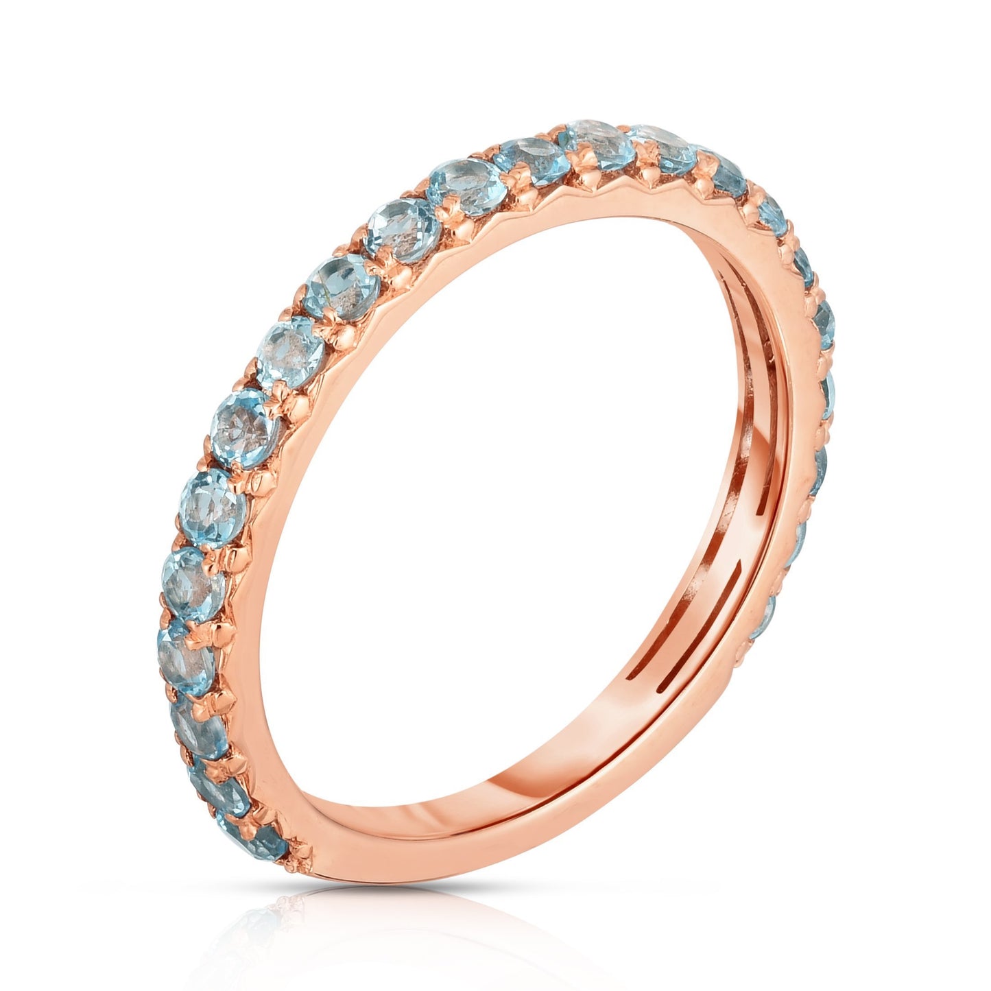 Ring Concierge Rings Blue Topaz Stackable Band *pre-sale*