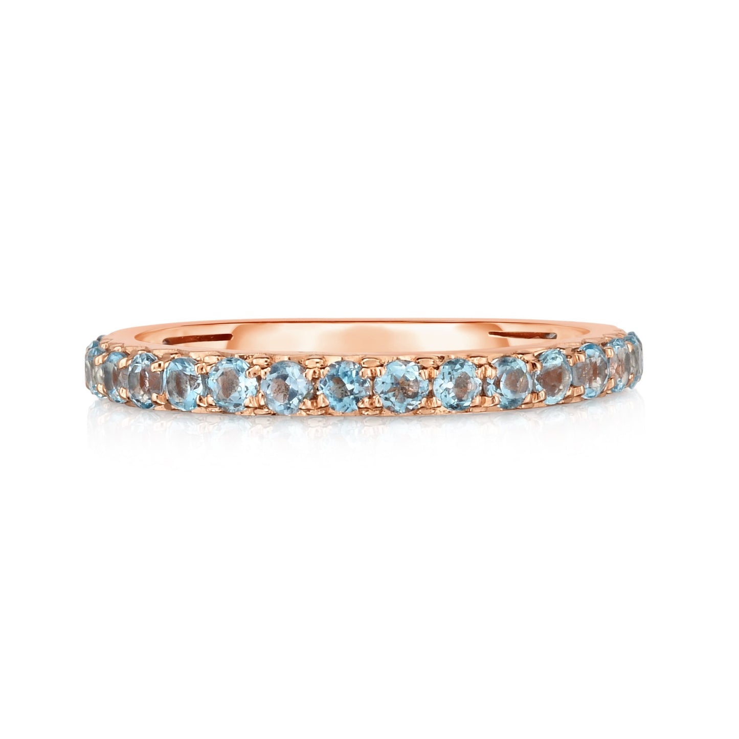 Ring Concierge Rings Blue Topaz Stackable Band *pre-sale*