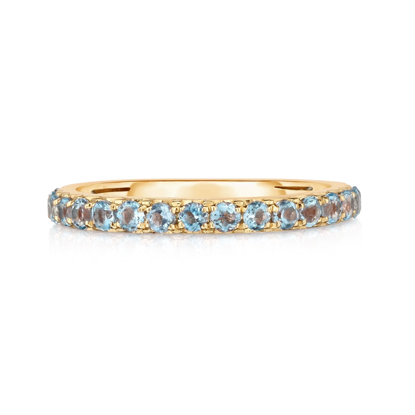 Ring Concierge Rings Blue Topaz Stackable Band *pre-sale*