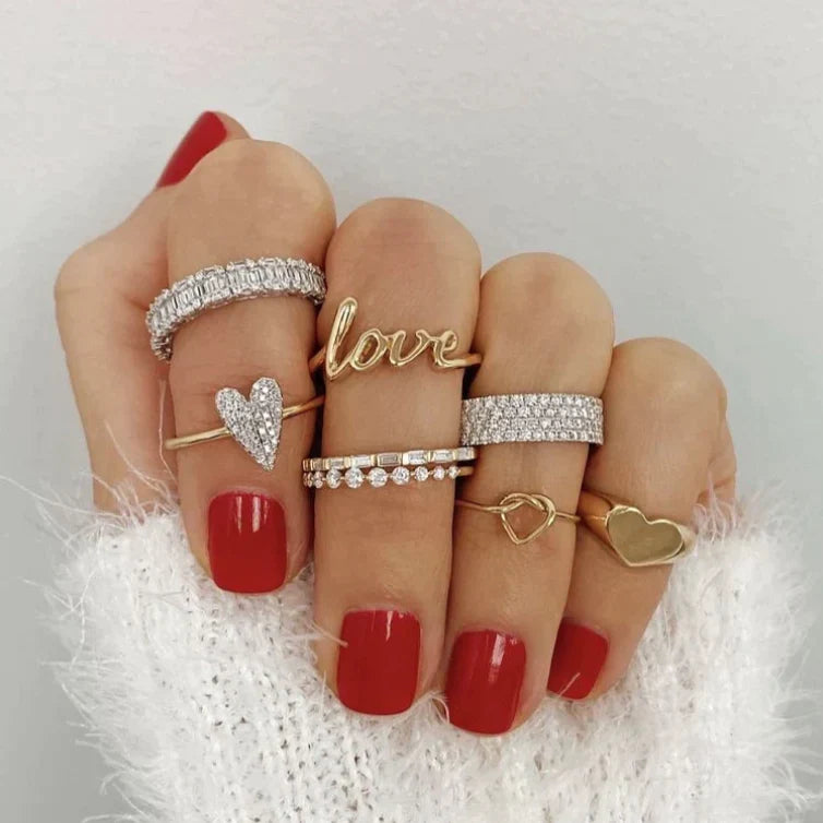 Ring Concierge Rings Diamond Heart Ring