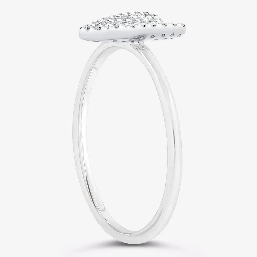 Diamond Heart Ring - Ring Concierge