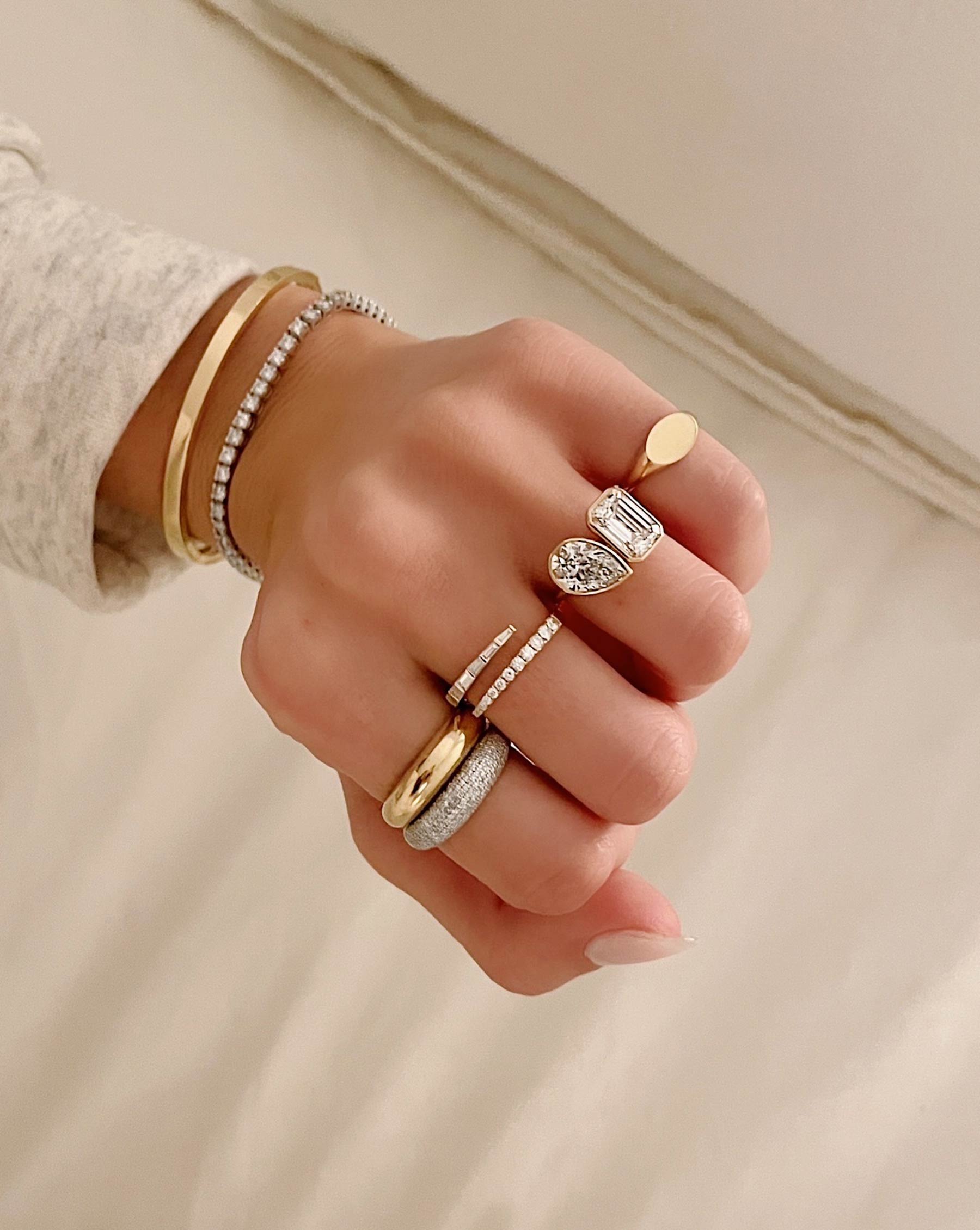 Ring Concierge Rings Gold Cloud Ring
