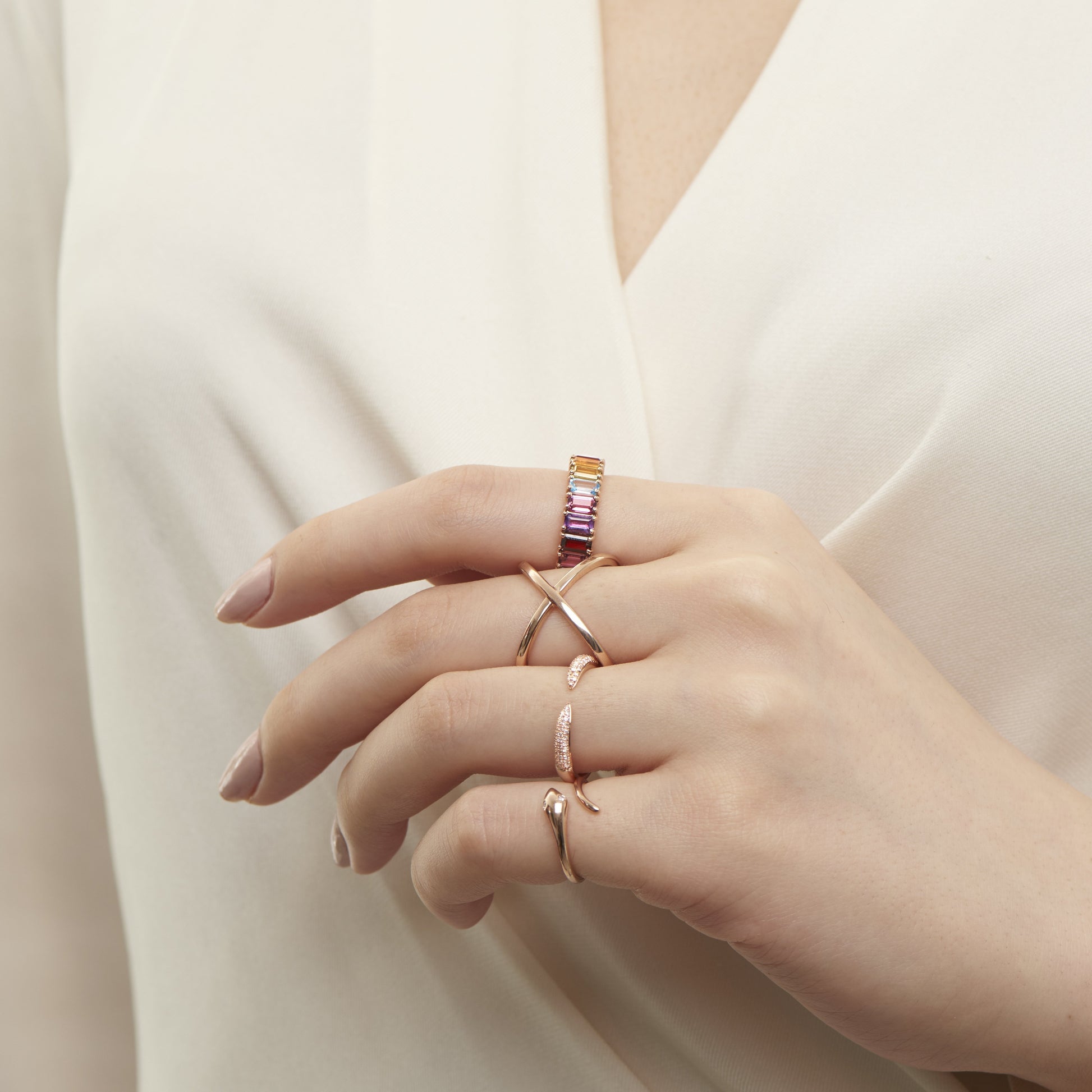 Ring Concierge Rings Gold X Ring