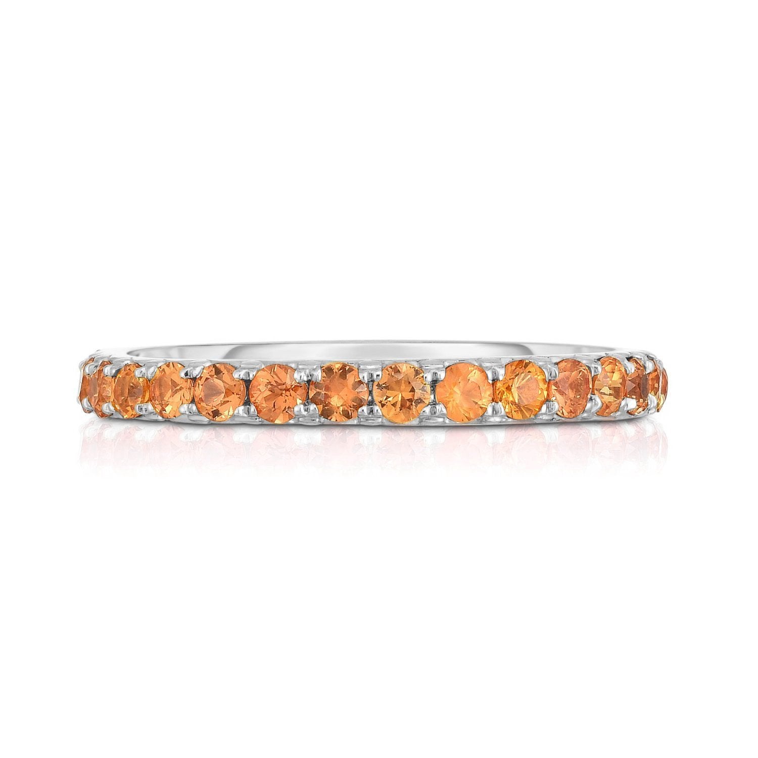 Ring Concierge Rings Orange Sapphire Stackable Band *pre-sale*