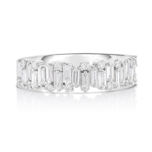 Ring Concierge Rings Round + Baguette Diamond Band