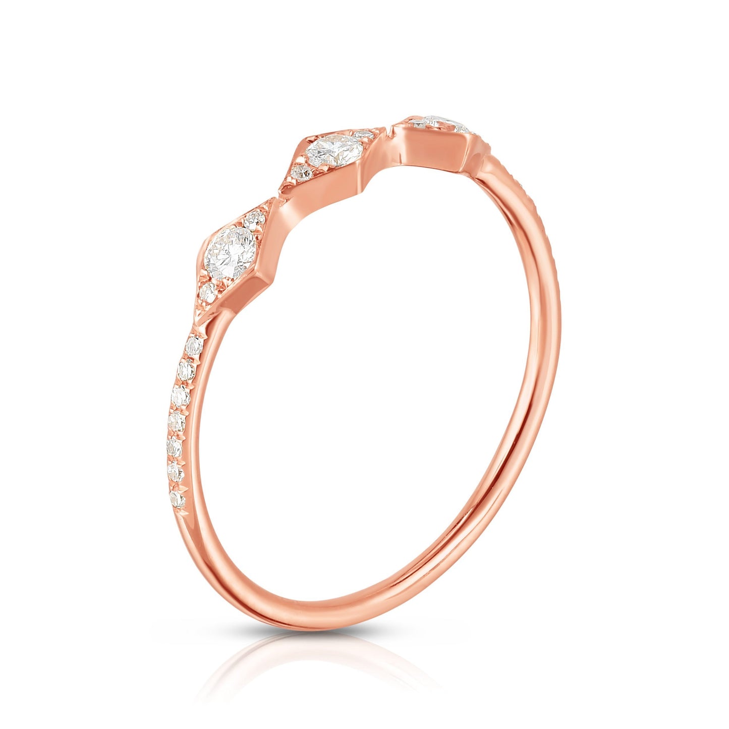 Ring Concierge Rings Triple Kite Diamond Ring