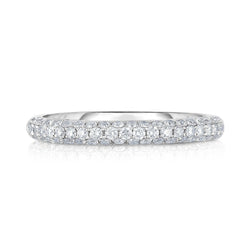 Ring Concierge Rings Triple Row Diamond Ring